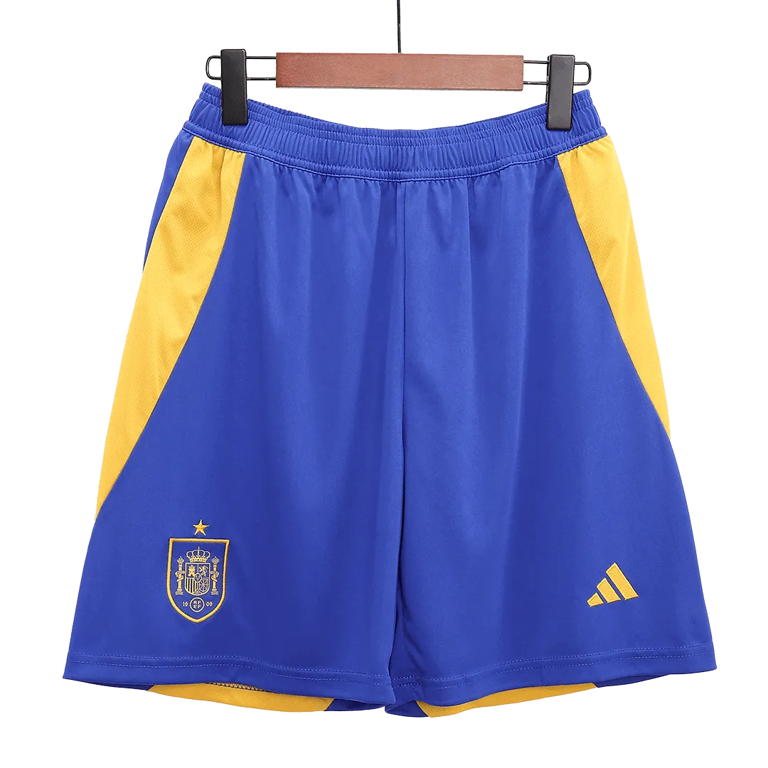 Spain Home Soccer Shorts Euro 2024