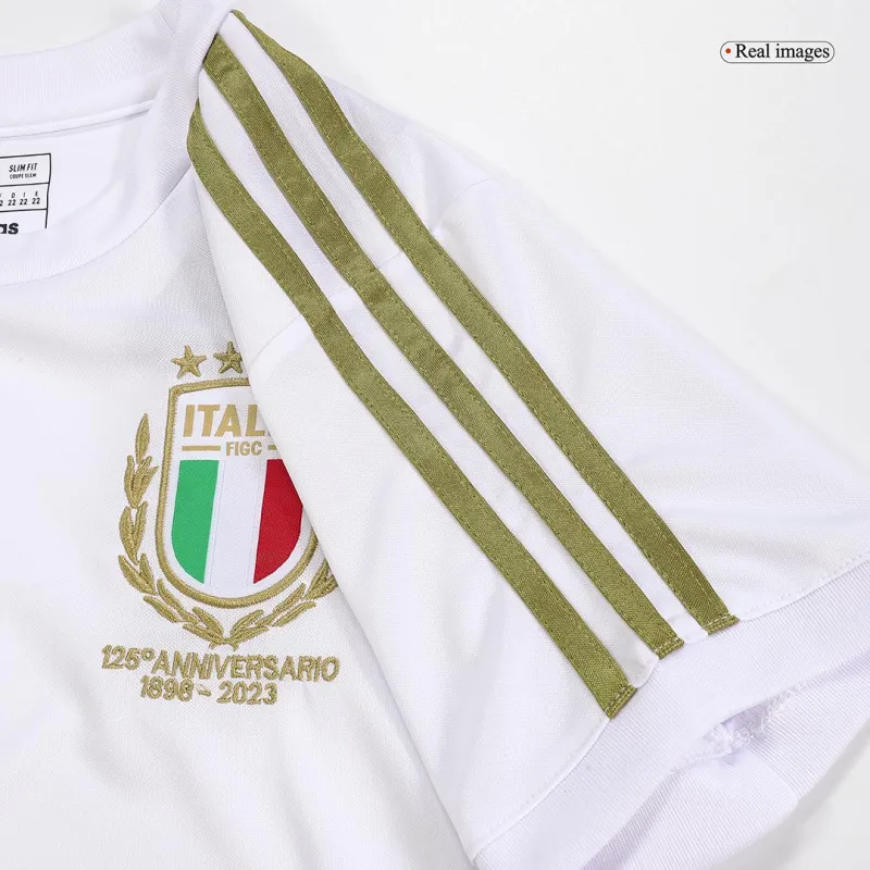 Kids Italy 125th Anniversary Kit Jersey+Shorts 2023