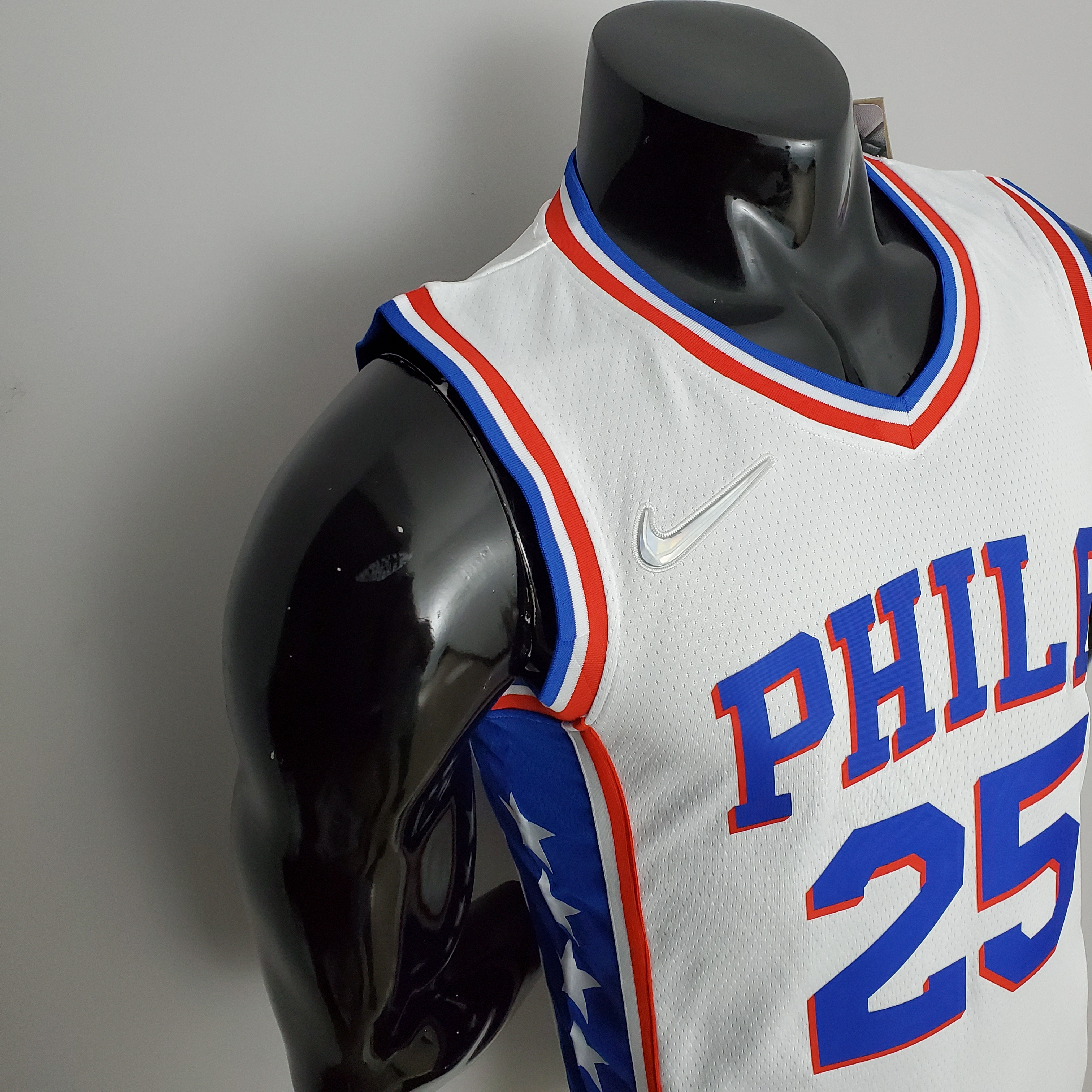 Ben Simmons Philadelphia 76ers 75th Anniversary Swingman Jersey White