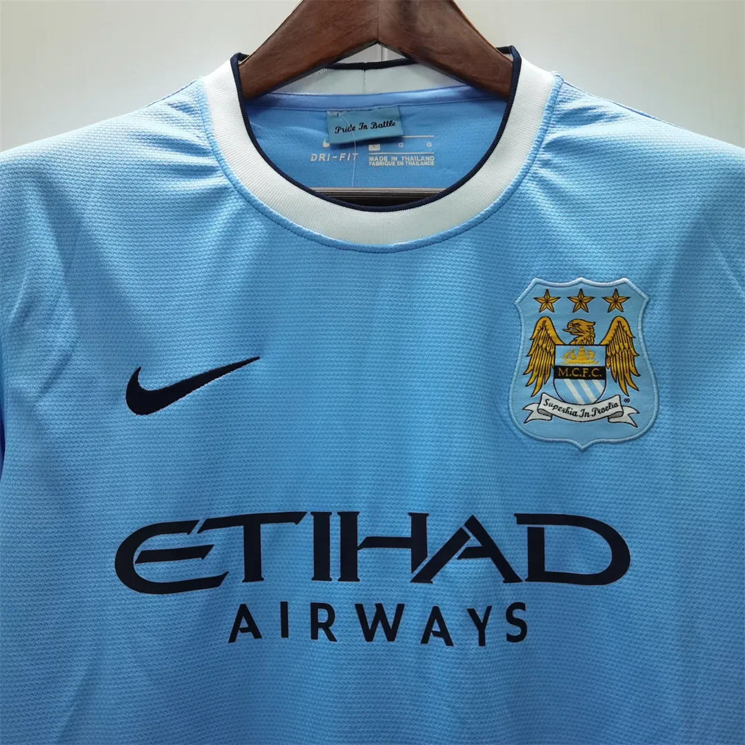 2013/14Manchester City Retro Home Jersey
