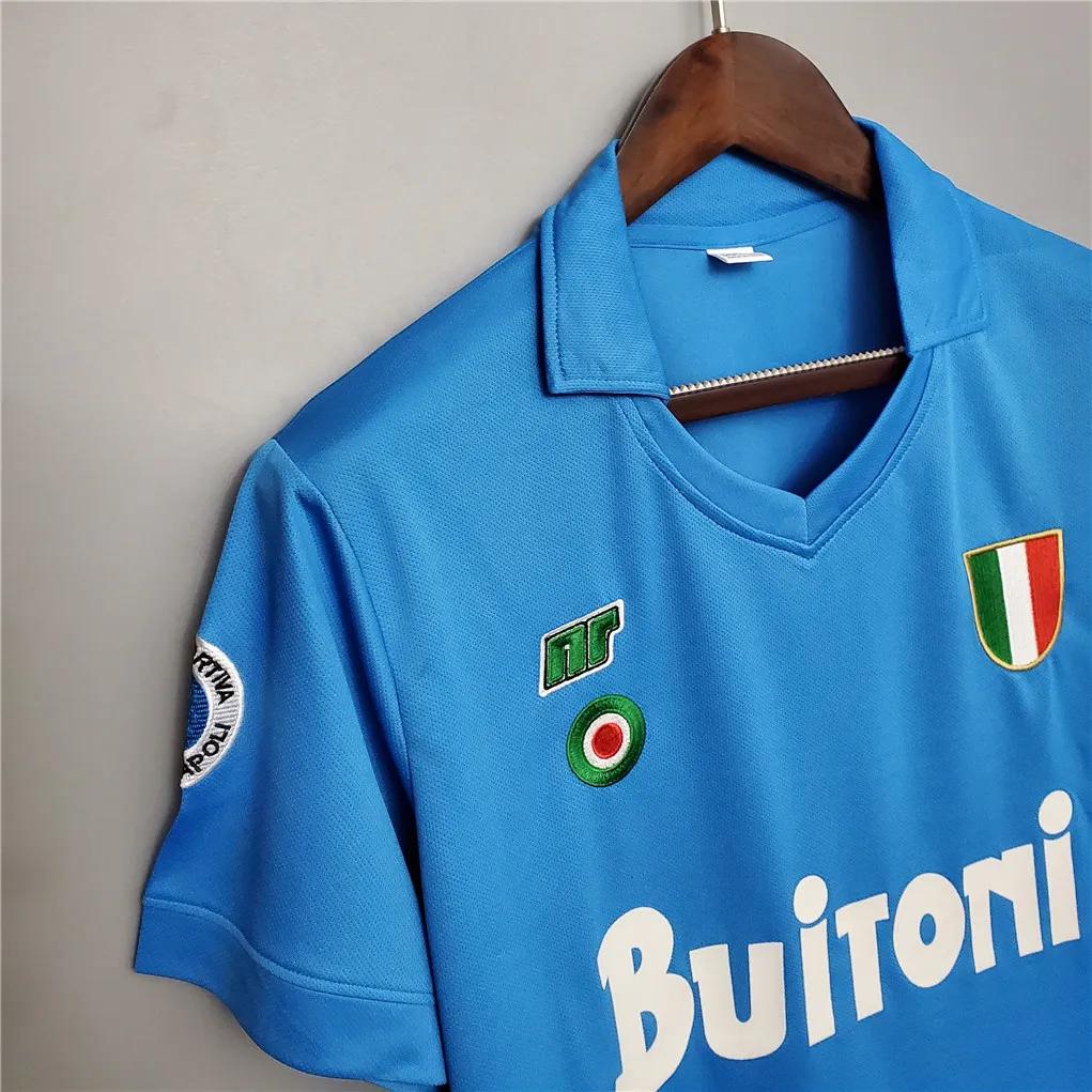 1987/88 Napoli Retro Jersey Home