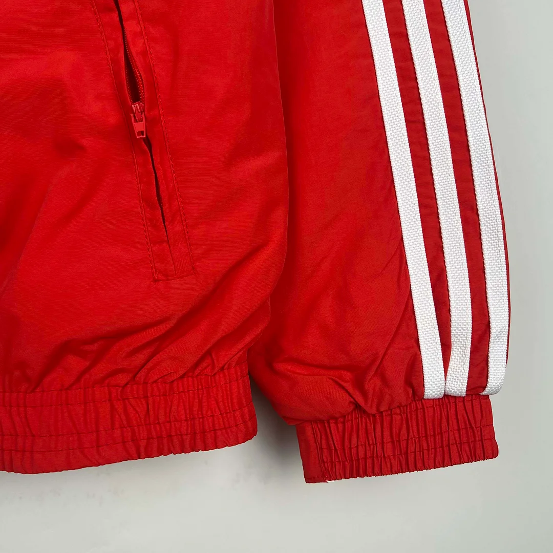 2023-2024 Ajax Reversible Windbreaker（Red-White）Soccer Jersey 1:1 Thai Quality