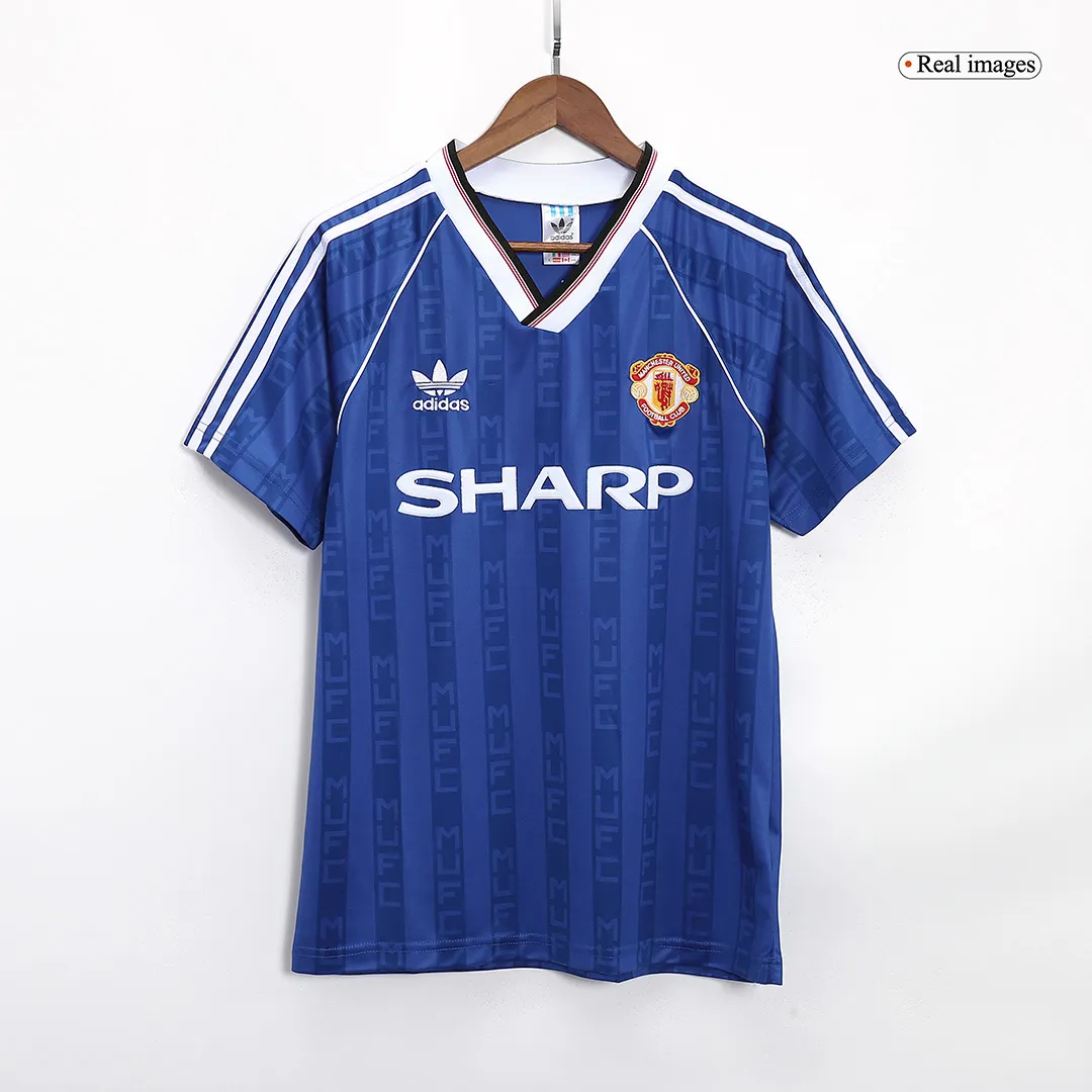 1988/90 Manchester United Retro Jersey Away