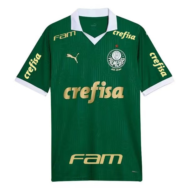SE Palmeiras Soccer Jersey Home Shirt Full Sponsor 2024-25