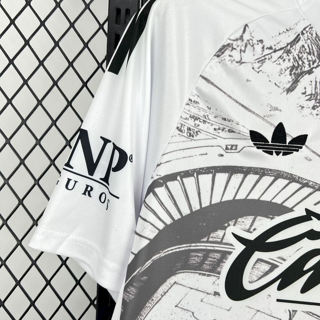 American Away short sleeved football jersey fan version 25-26