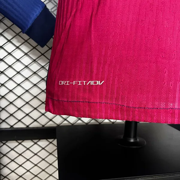 24-25 Barcelona Home Soccer Jersey Player Edition Long Sleeve