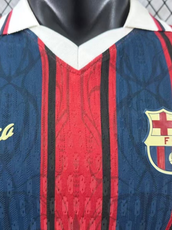 Barcelona 2025/26 Commemorative Edition 125th Anniversary Player Edition Football Shirt