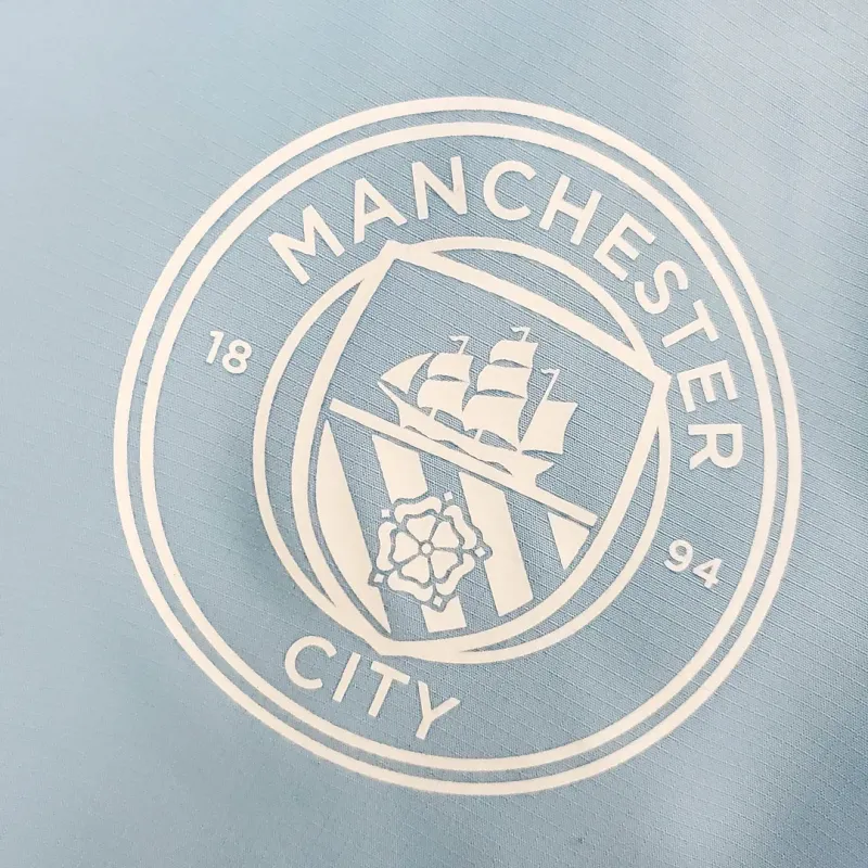 Manchester City Jersey Windbreaker Blue And White 2021/2022