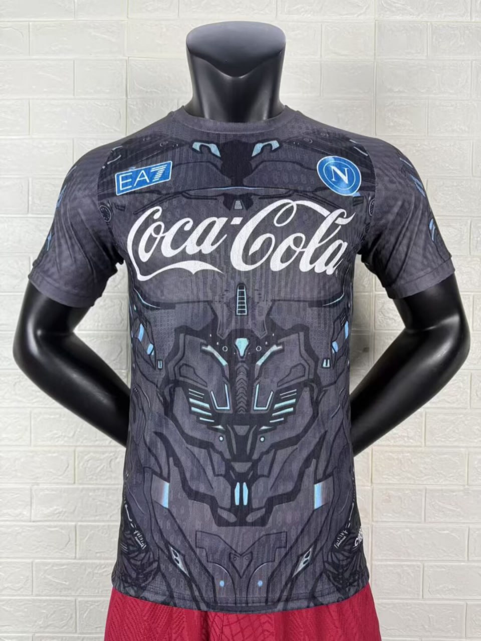 Napoli Gray Training  Man Player Jersey 25/26