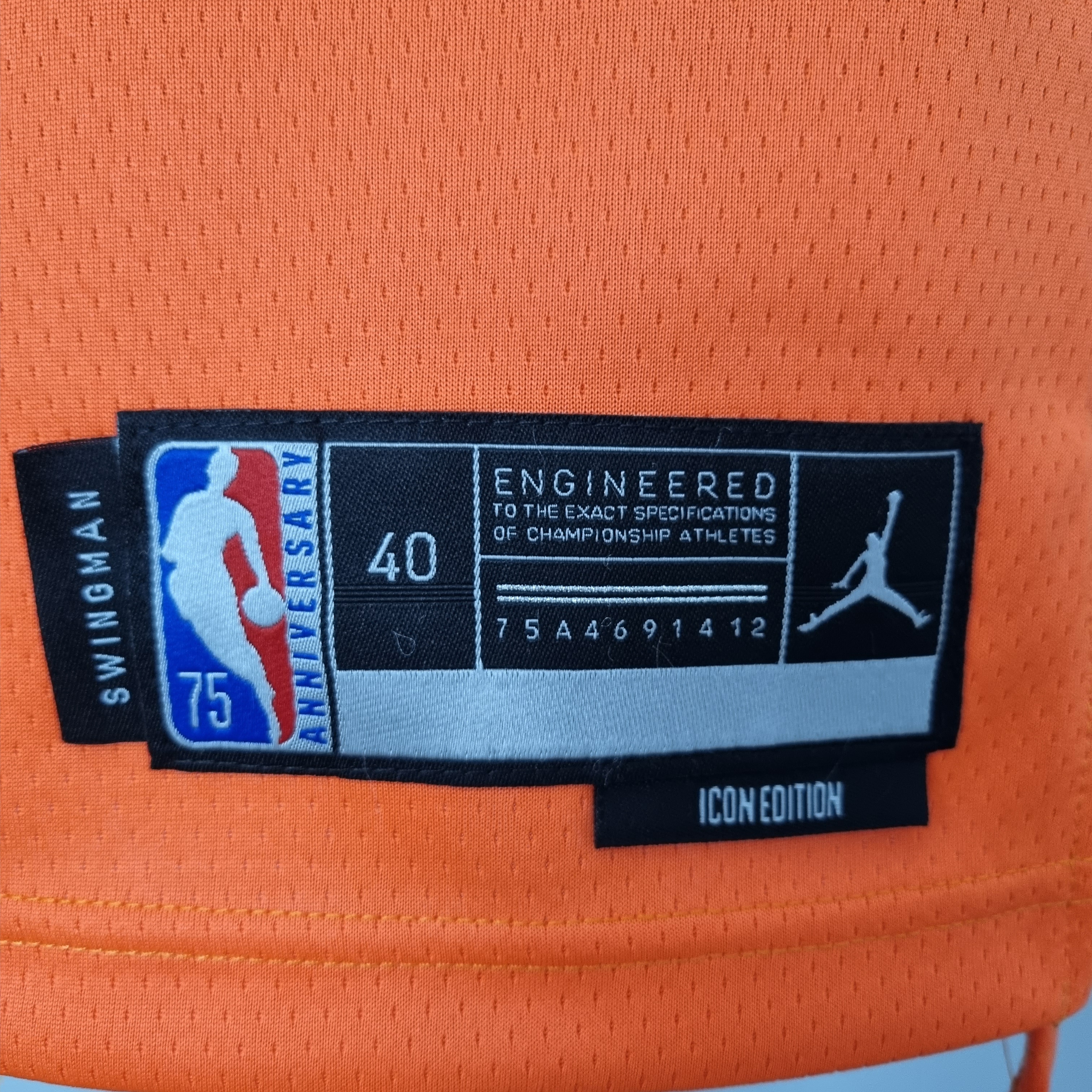 Steve Nash Phoenix Suns 75th Anniversary Swingman Jersey Orange