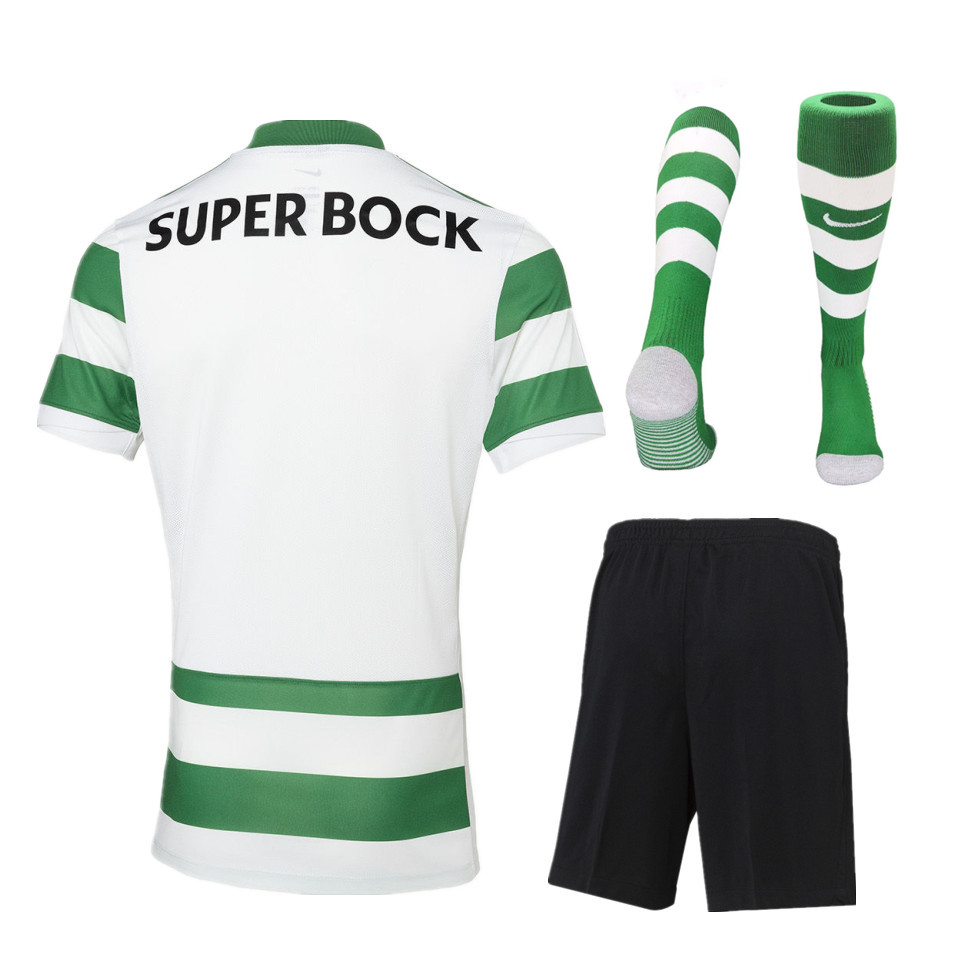 Sporting Lisbon Home Kids Suit & Socks 25/26