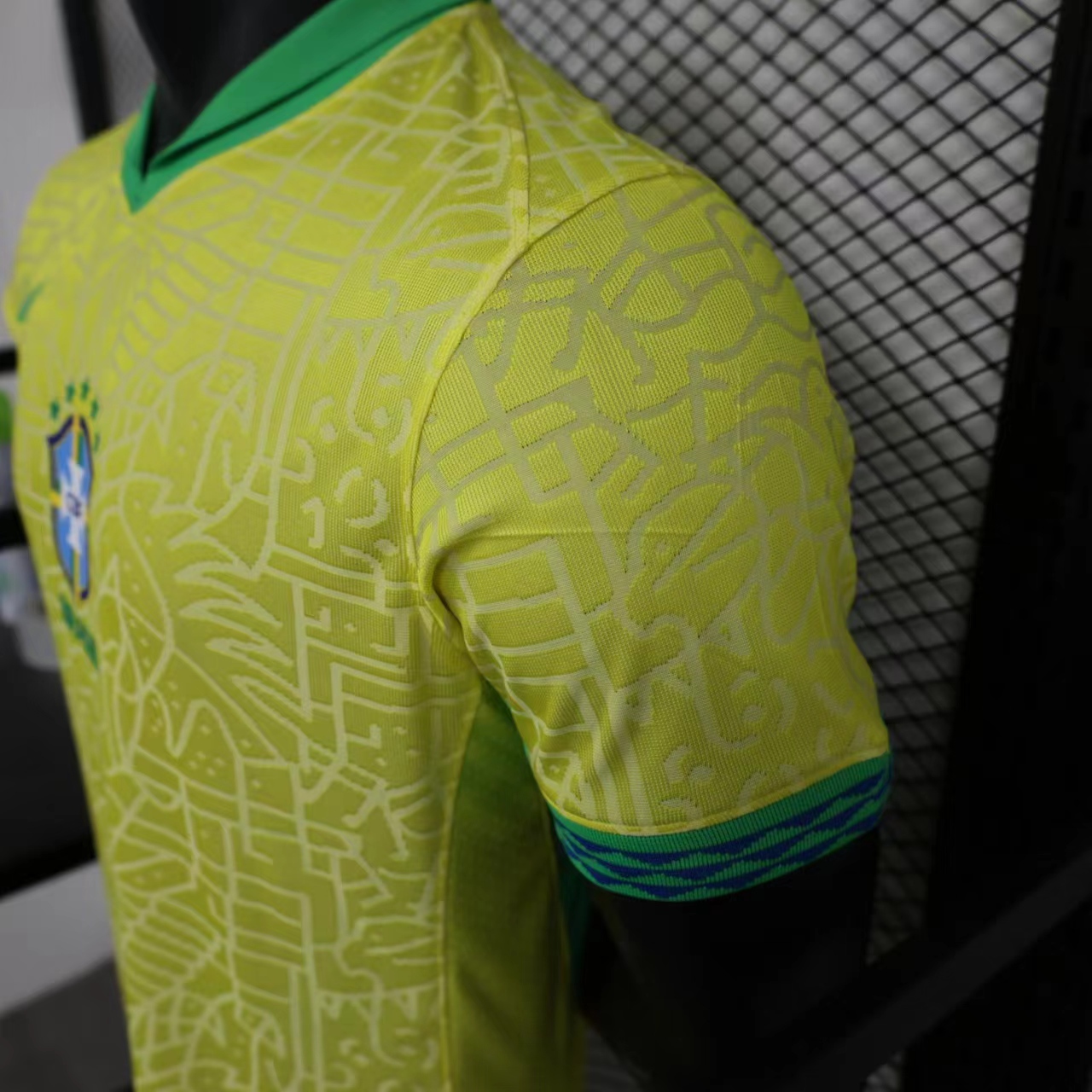 Brazil 2024 Copa America Home Player Version Man Jersey