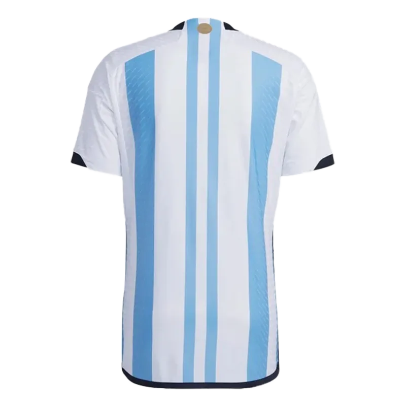 2022 Argentina World Cup Champion Edition 3 stars Home Jersey Player Version