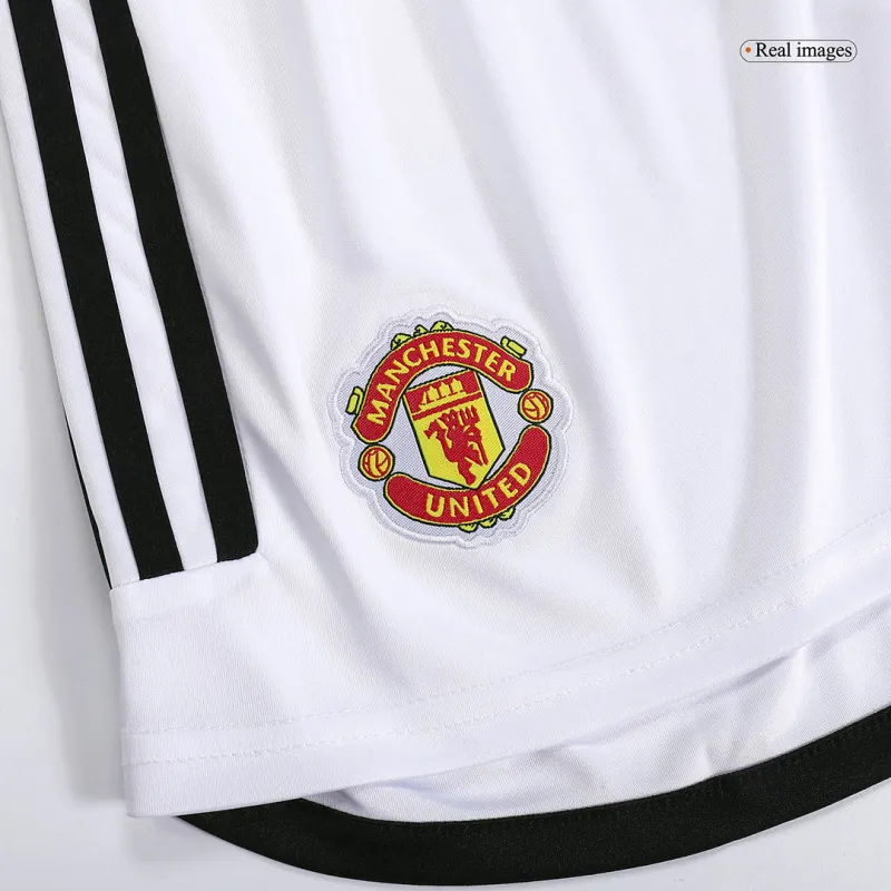 23-24 Manchester United Home Shorts