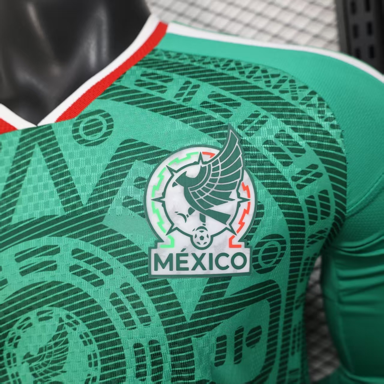 Mexico Home Long Sleeves Jersey Player Version World Cup 2026