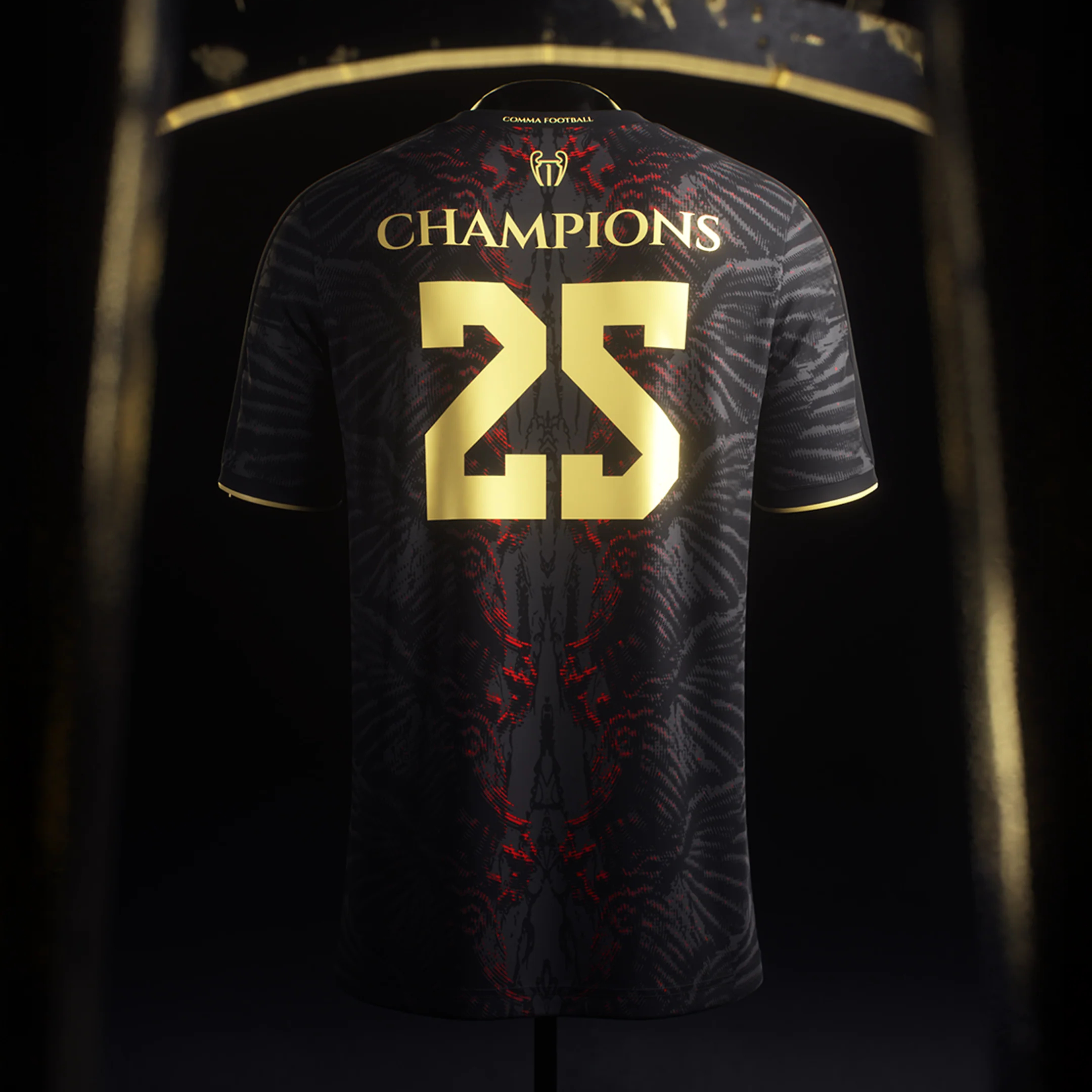 The Parisians 2025 European Champions Man Jersey