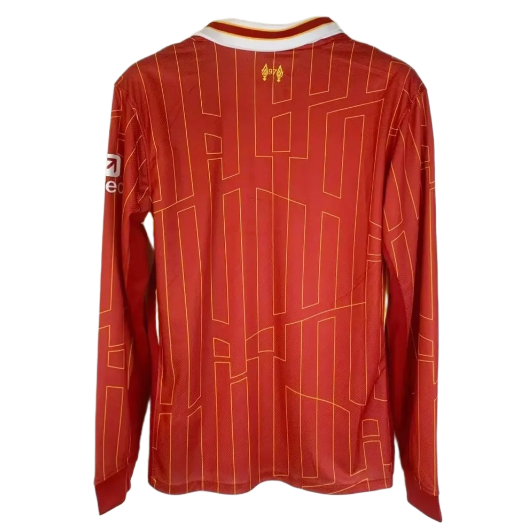 24-25 Liverpool Home Long Sleeve Jersey
