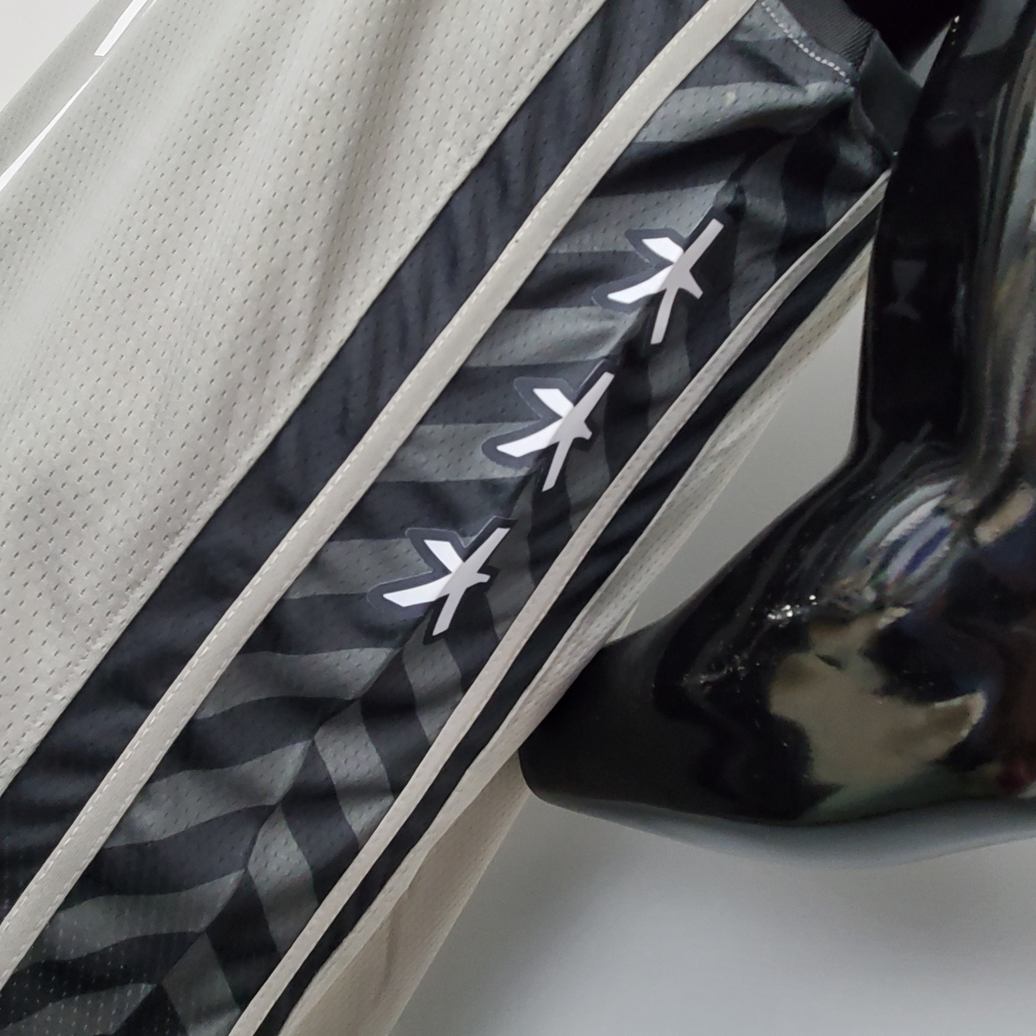 Blake Griffin Brooklyn Nets Flying Man Swingman Jersey Gray