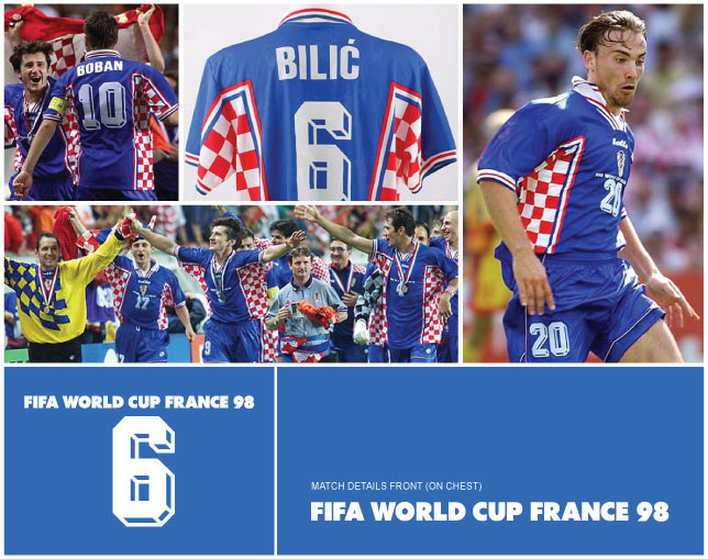 Croatia Away Retro Jersey 1998