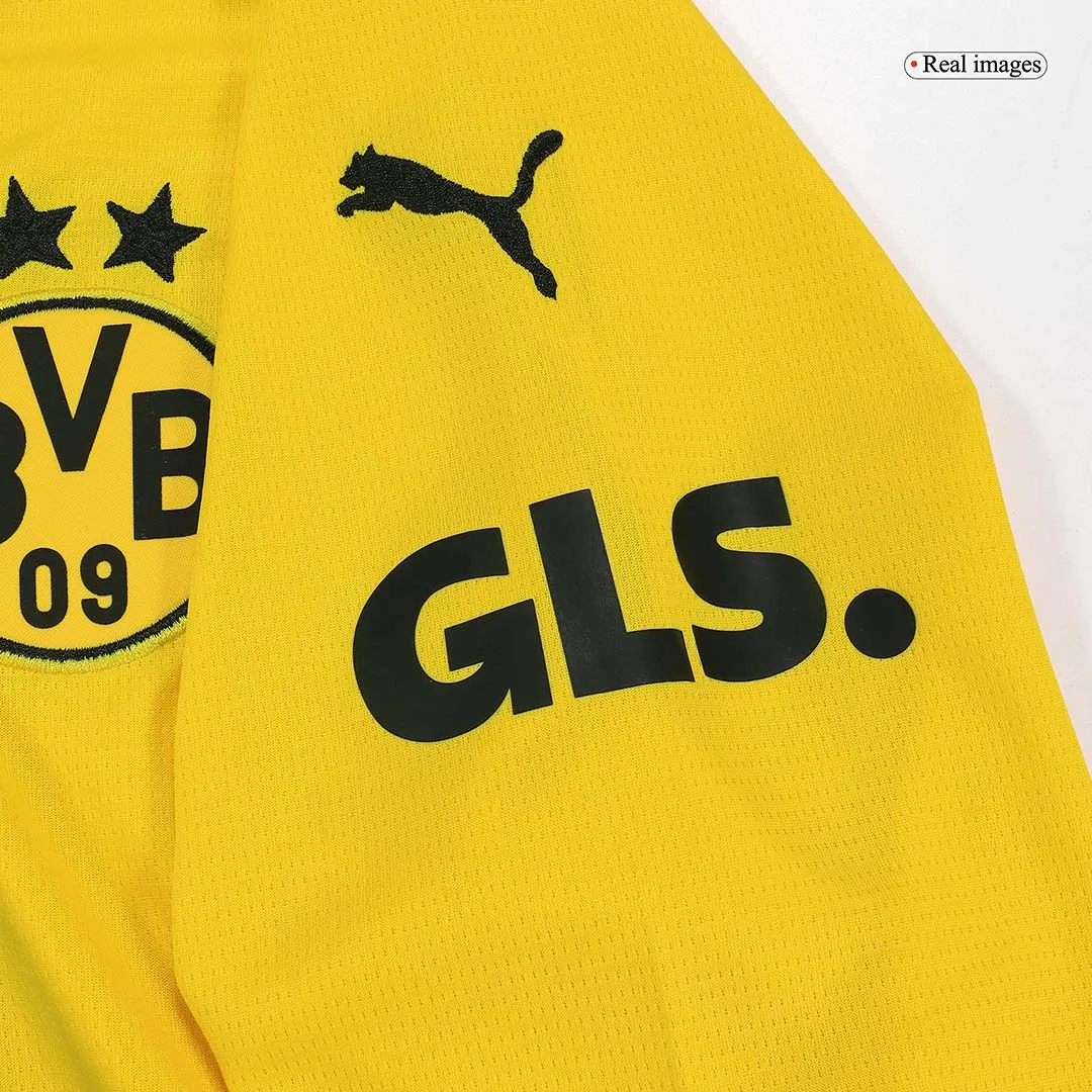 23-24 Borussia Dortmund Home Long Sleeve Jersey