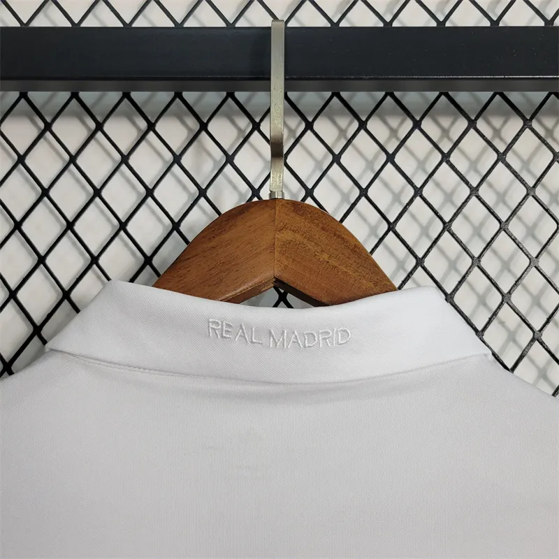 2016/17 Real Madrid Retro Long Sleeve Home Jersey