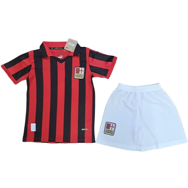 Puma Kids AC Milan 125th Anniversary Jersey 2024-25