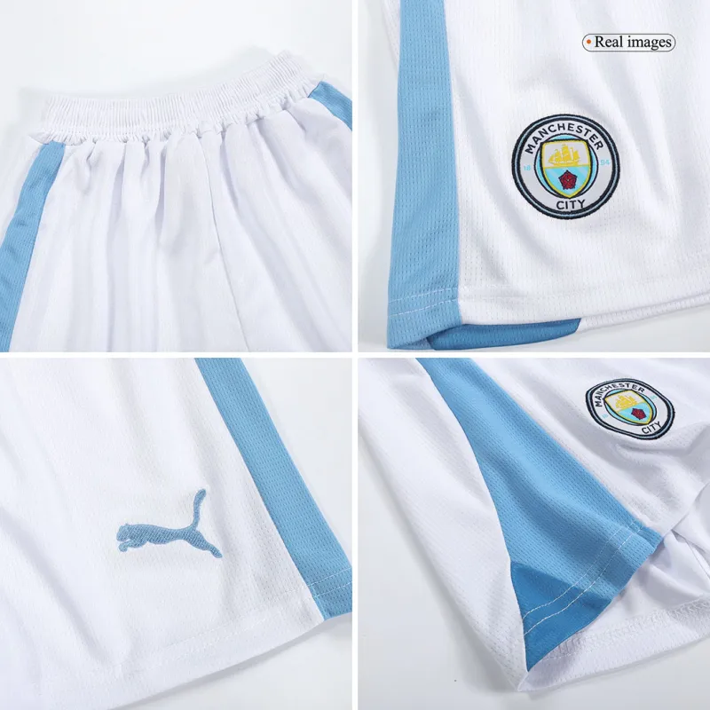 2023/24 Kids Manchester City Home Kit(Jersey+Short+Socks)