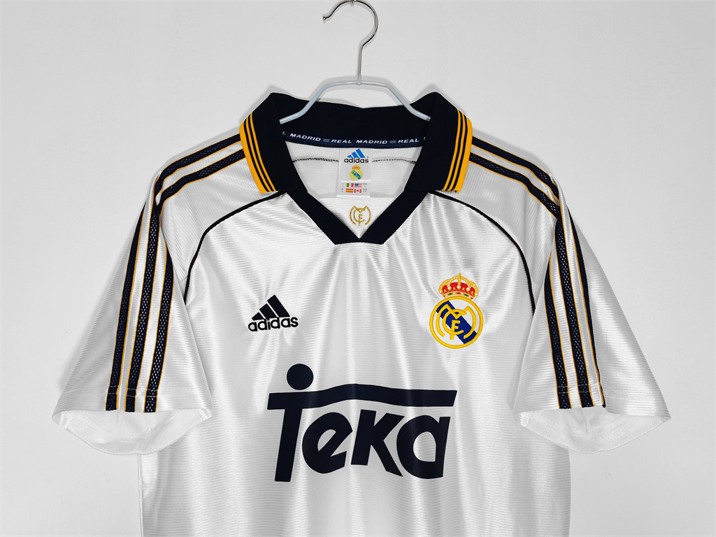 Real Madrid Home Retro Jersey 98/00