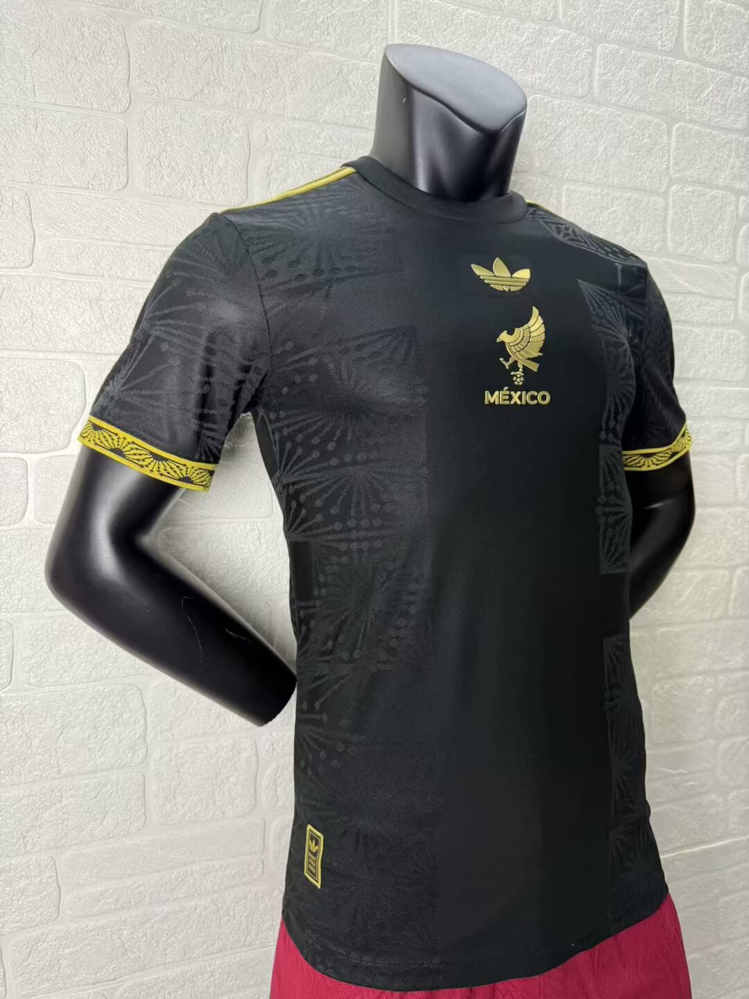 Mexico Gold Man Player Jersey 25/26