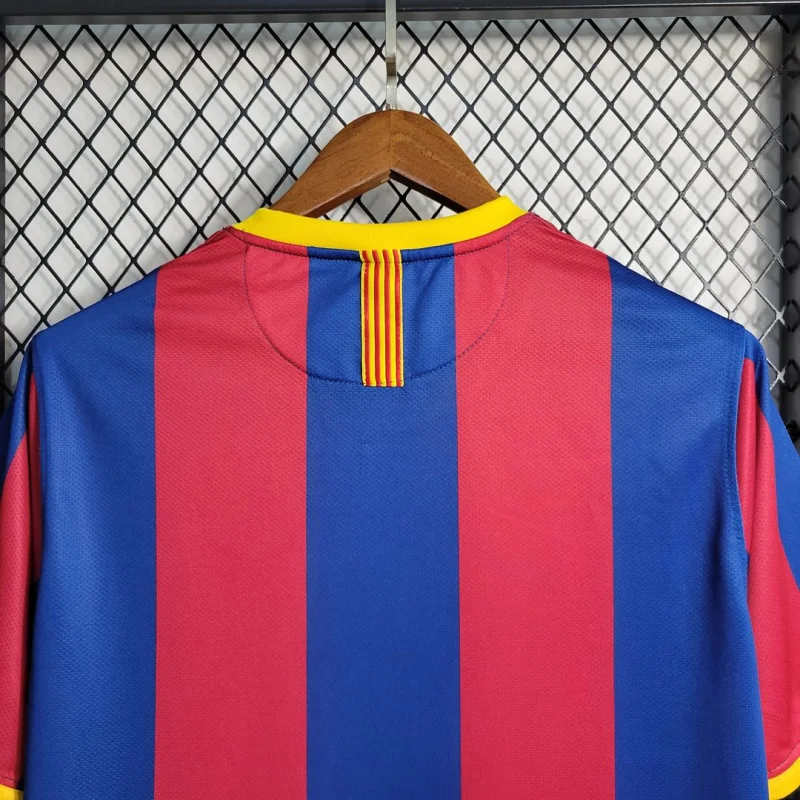 10-11 Retro Barcelona Messi Home Football Shirt
