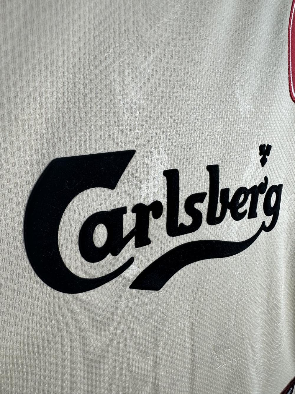 Retro Liverpool Away Football Jersey Long Sleeve 1996/1997