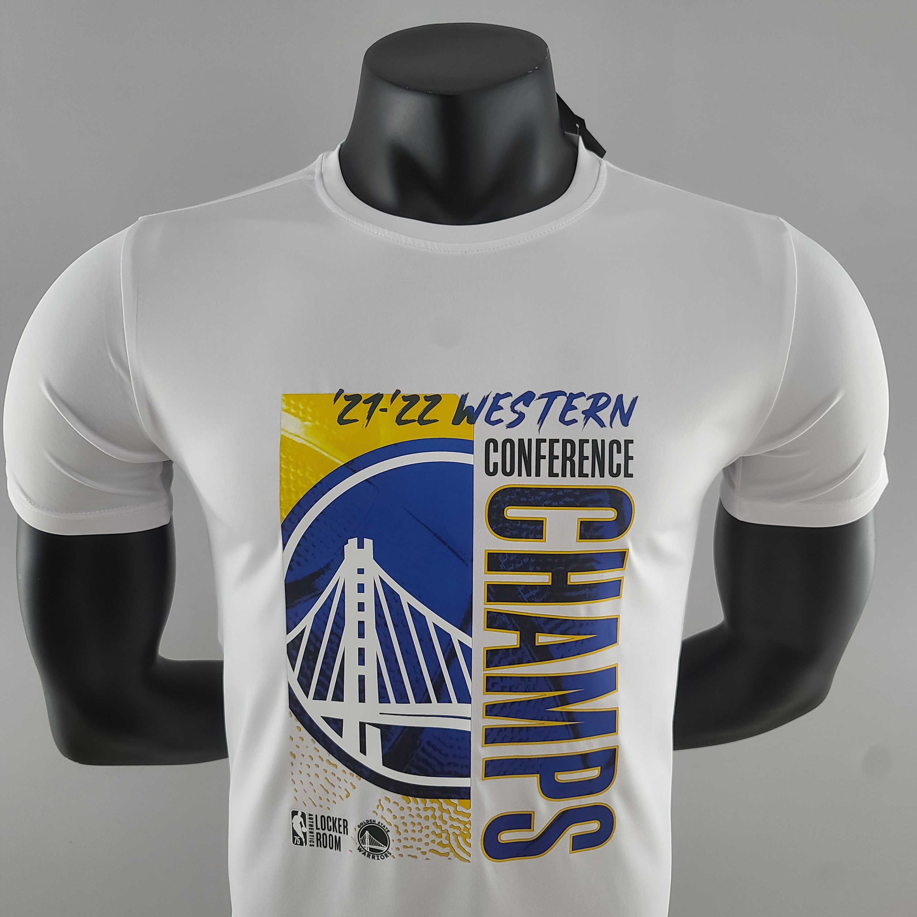 Golden State Warriors Western Conference Champs Casual T-shirt White