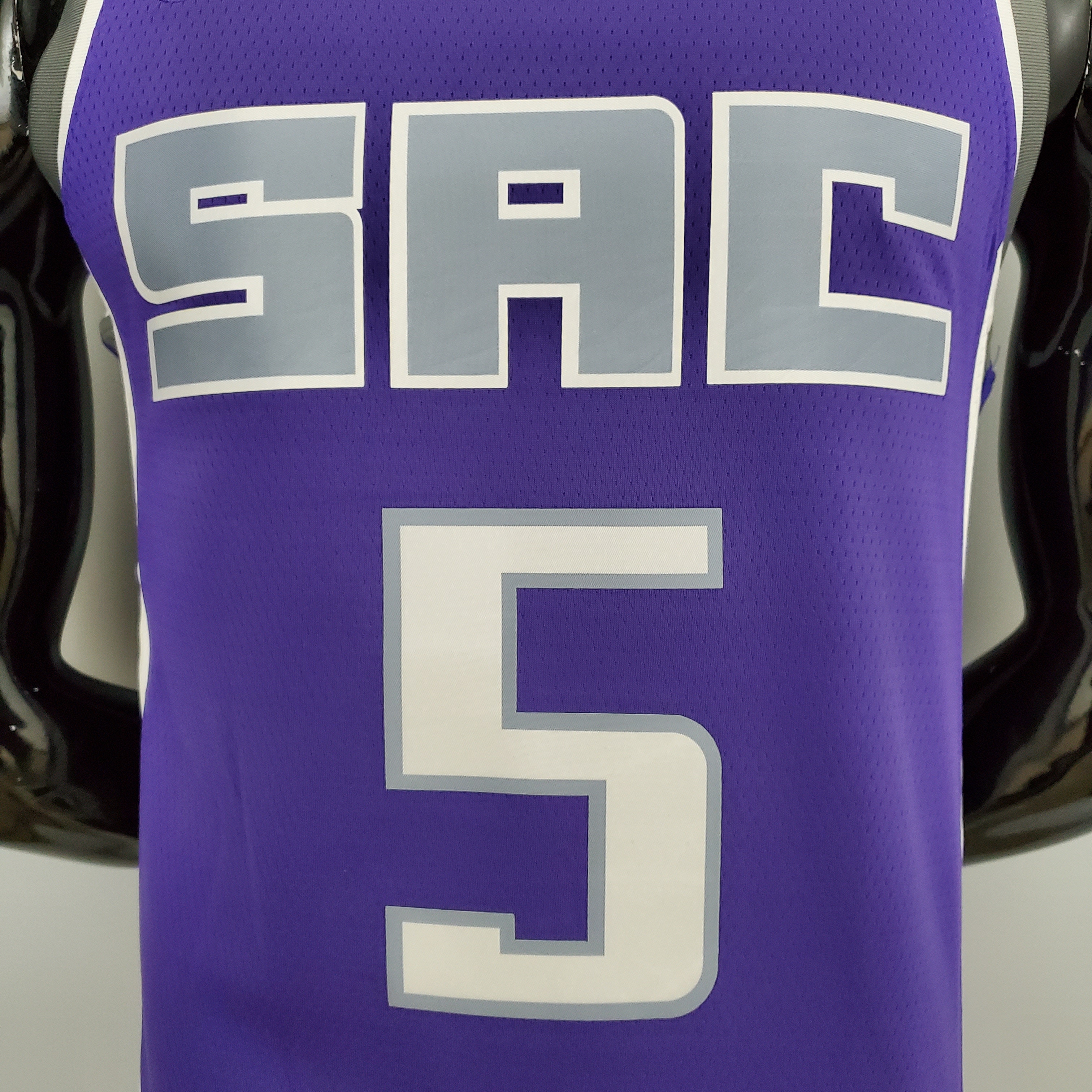 De'Aaron Fox Sacramento Kings 75th Anniversary Swingman Jersey Purple