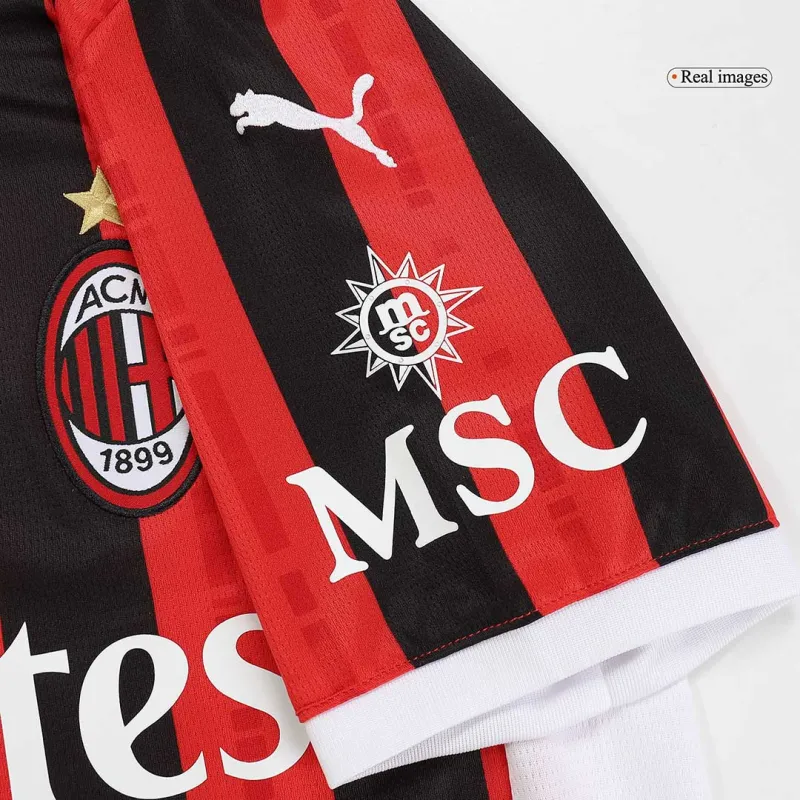2024-25 AC Milan Home Replica Jersey