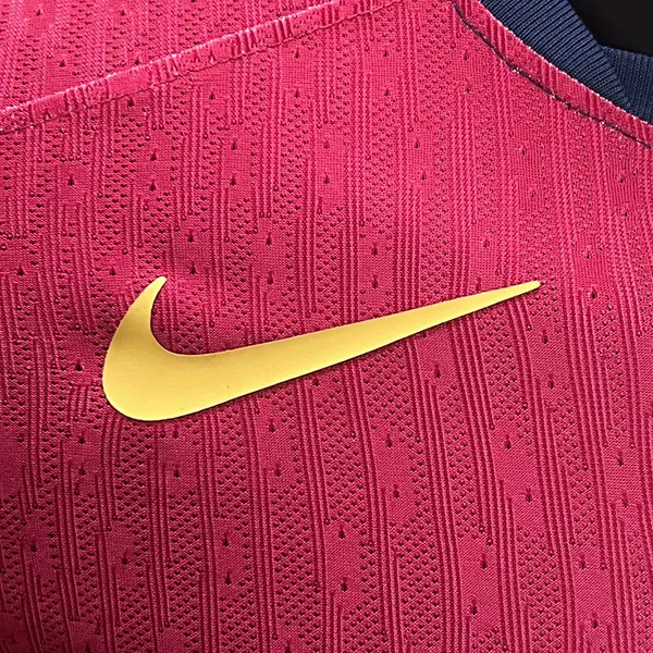 24-25 Barcelona Home Soccer Jersey Player Edition Long Sleeve