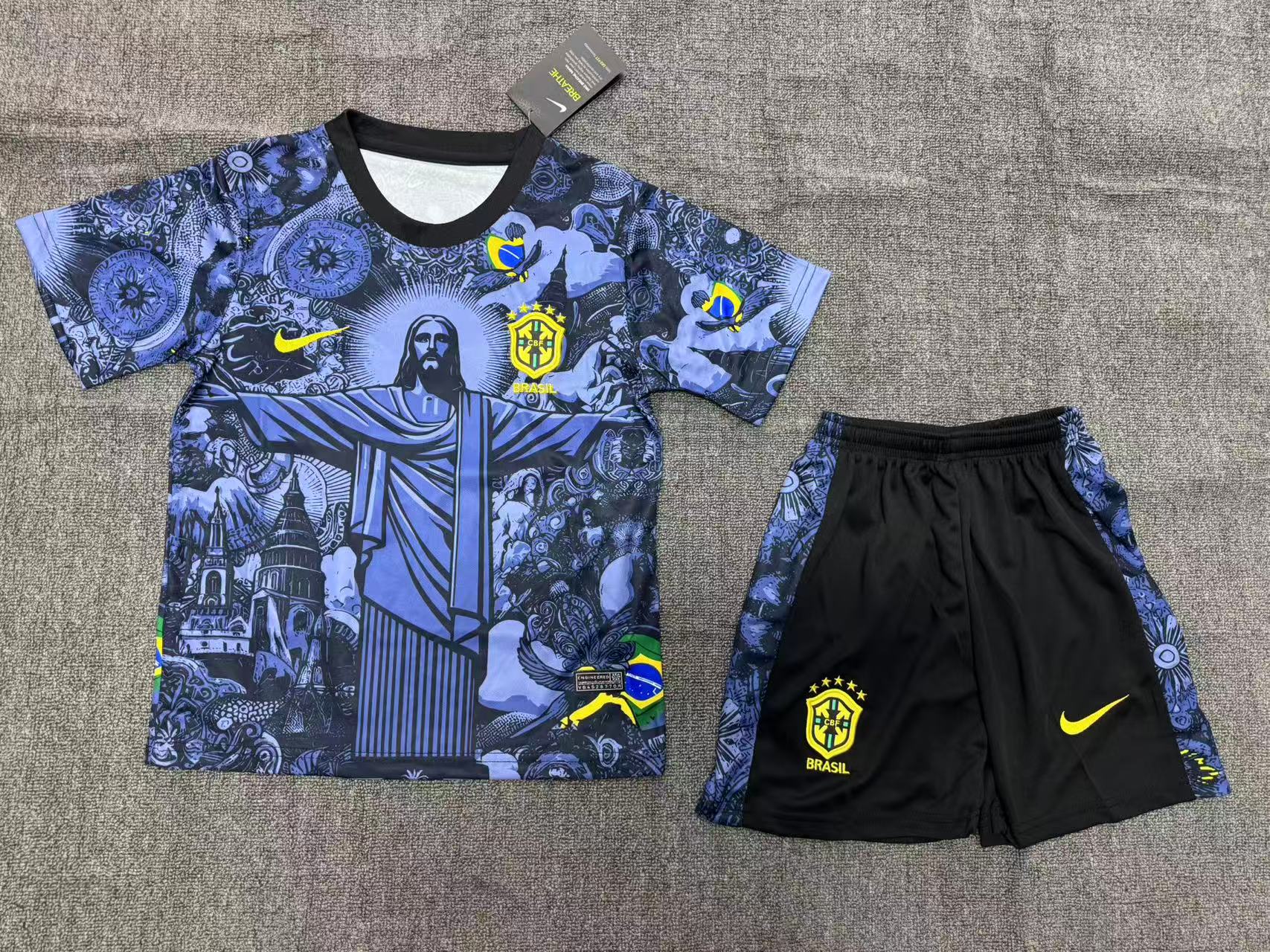 Brazil Blue Special Edition Kids Suit