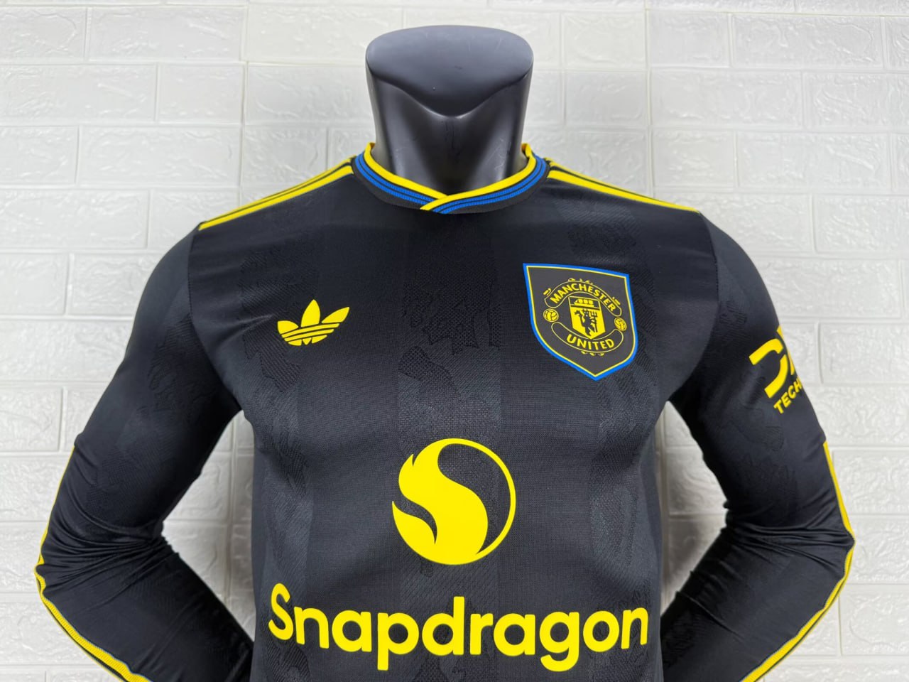 Manchester United Third Player Long Sleeve Jersey 25/26