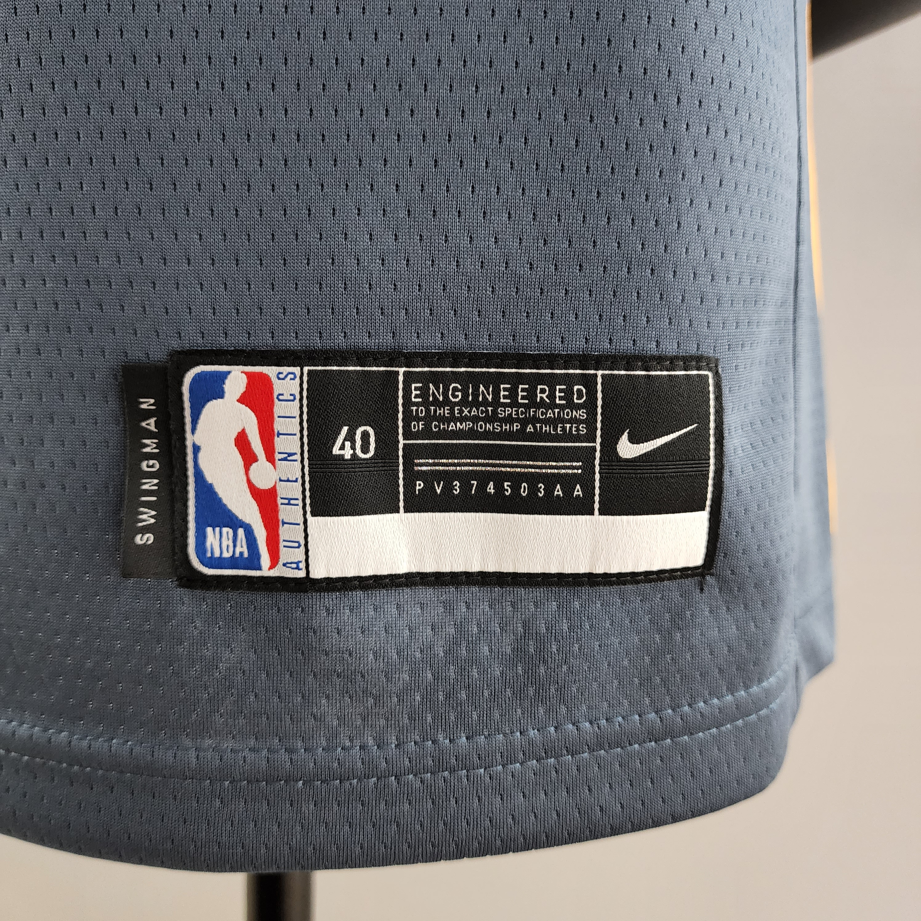 Klay Thompson Golden State Warriors Grey Swingman Jersey 2018