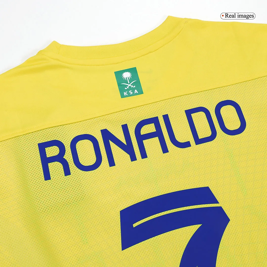 2023/24 RONALDO #7 Al Nassr Home Jersey