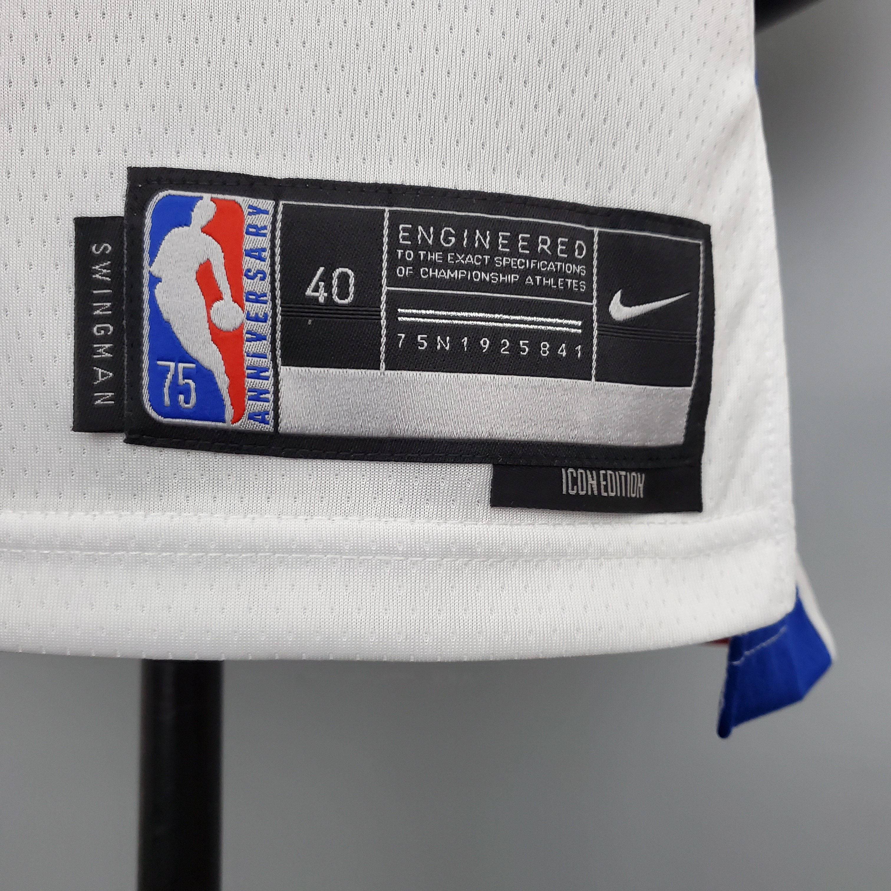 Cunningham Detroit Pistons 75th Anniversary Swingman Jersey White