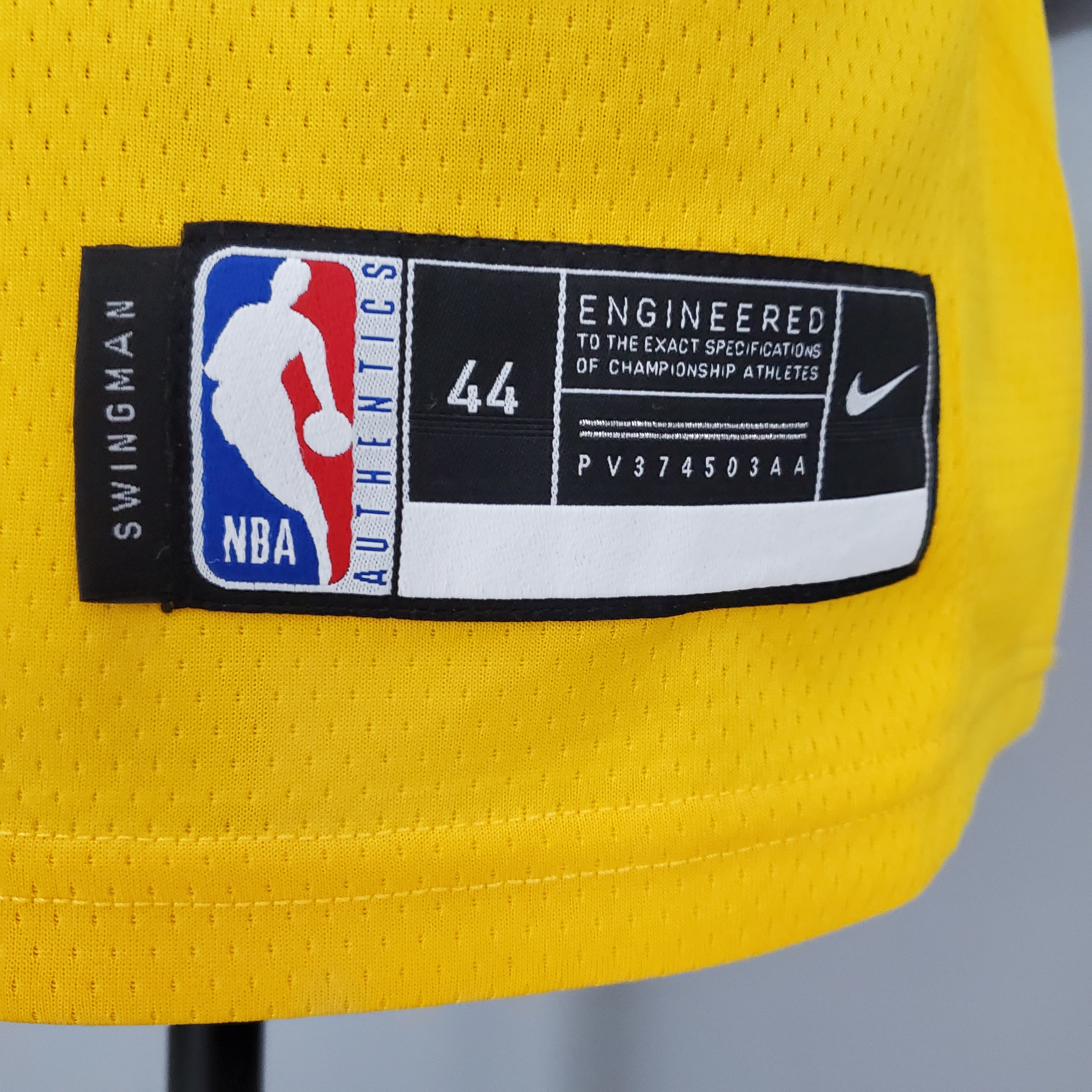 Carmelo Anthony Los Angeles Lakers 2020/21 Swingman Jersey Yellow