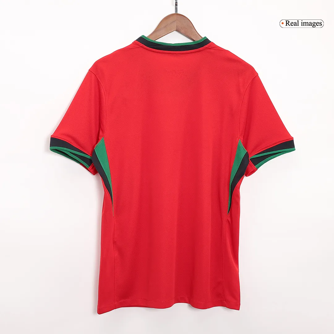 Portugal Home Ronaldo #7 R. Leão #17 Pepe #3 Jersey Euro 2024
