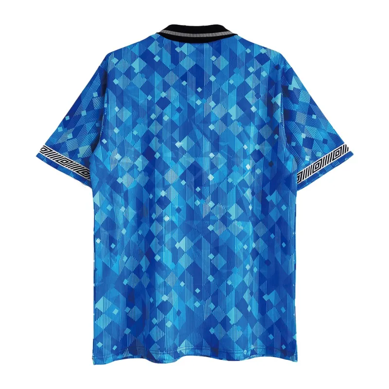 1990 England Retro Jersey Away Replica World Cup