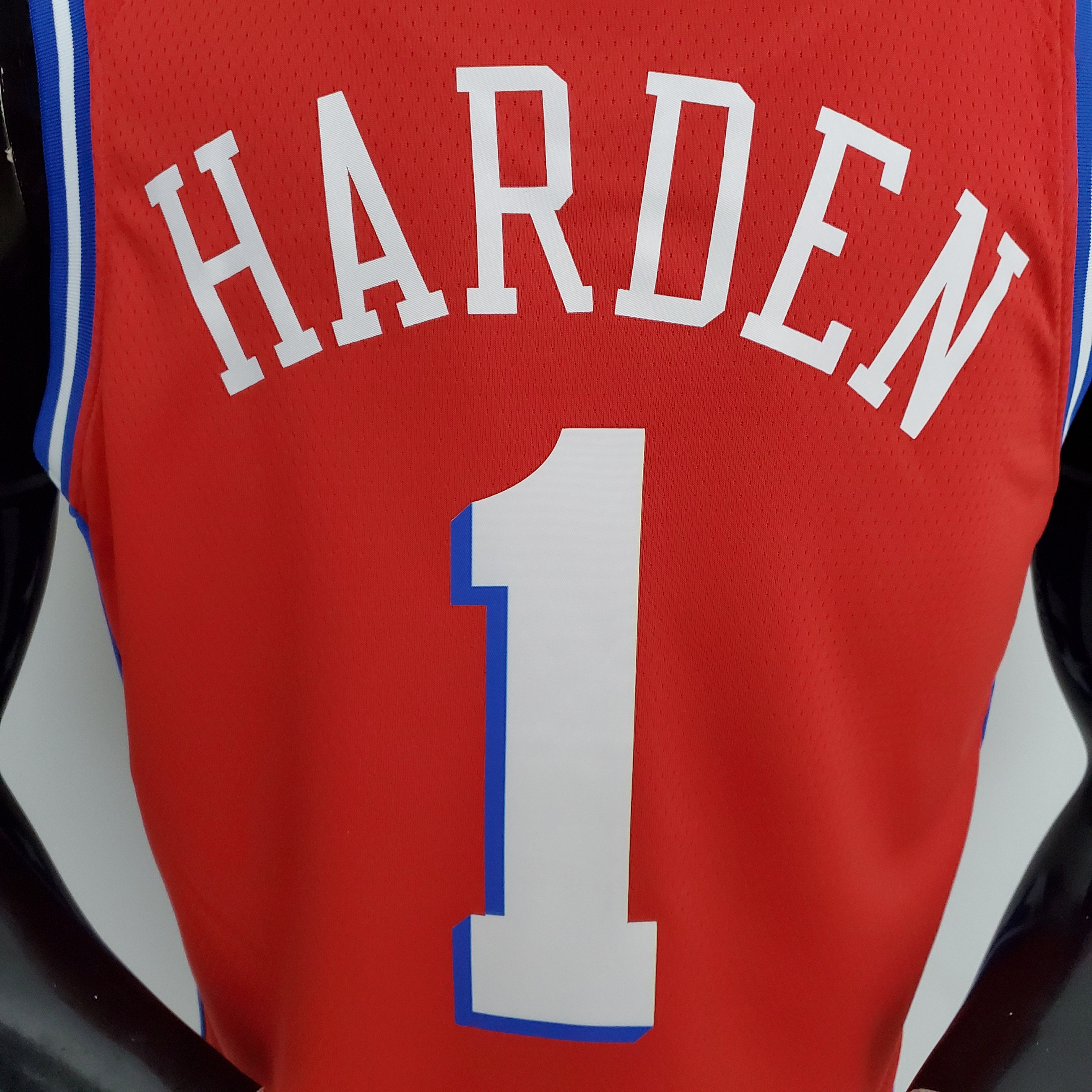James Harden Philadelphia 76ers Swingman Jersey Red