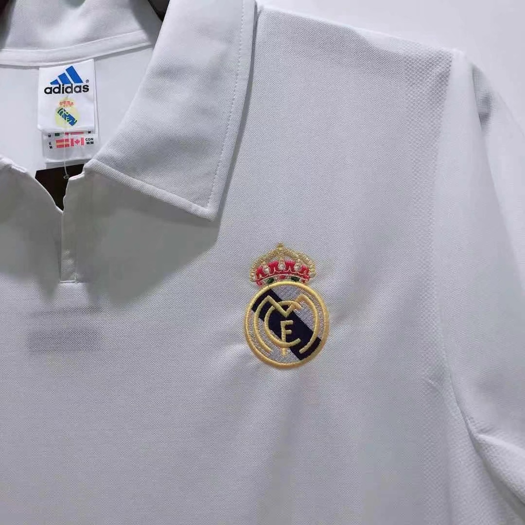 Real Madrid Home Retro Jersey 2002/03