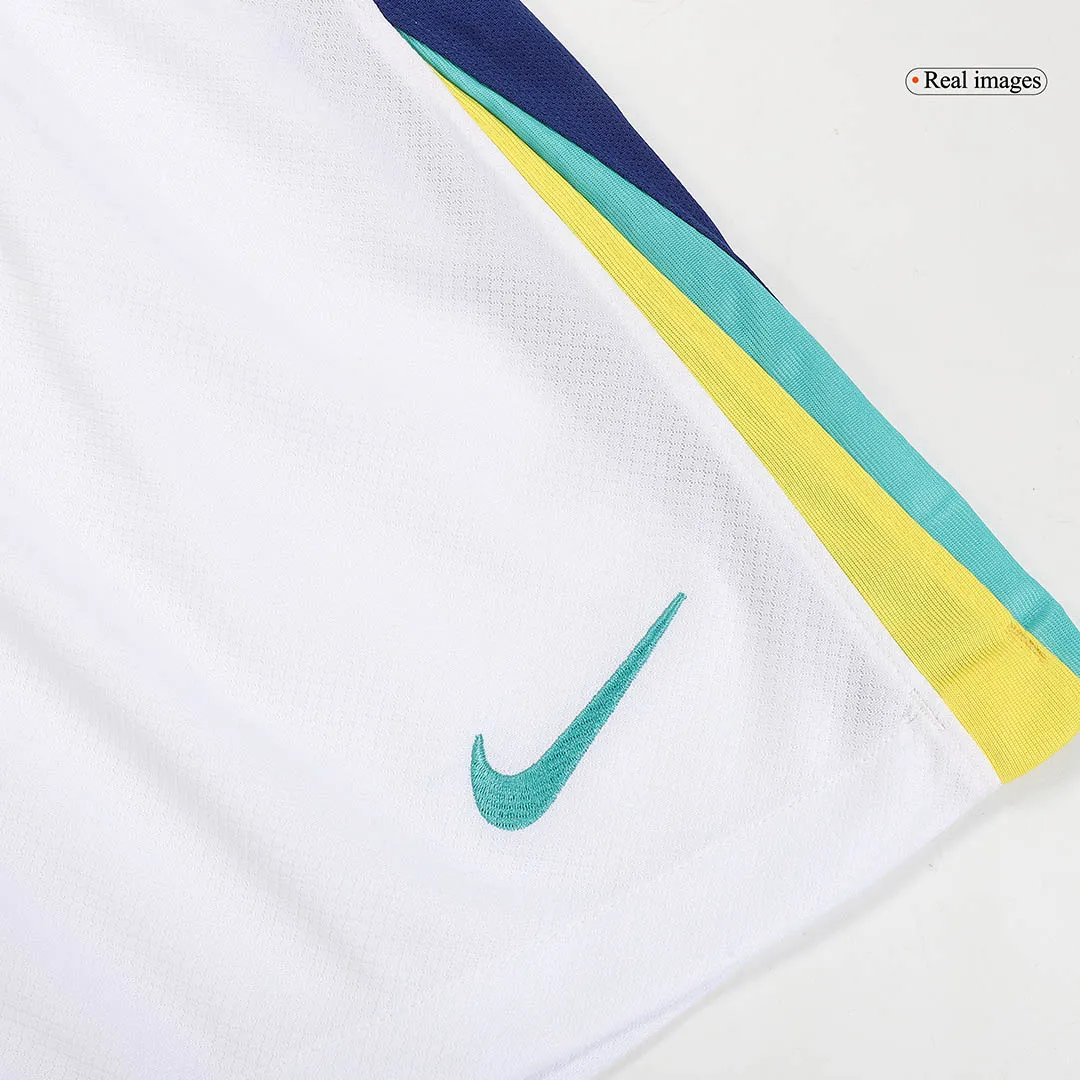 Brazil Soccer Shorts Custom Away 2024