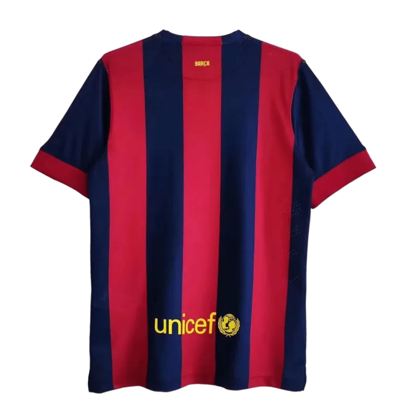 Barcelona Messi #10 Neymar Jr #11 Retro Home Jersey 14/15