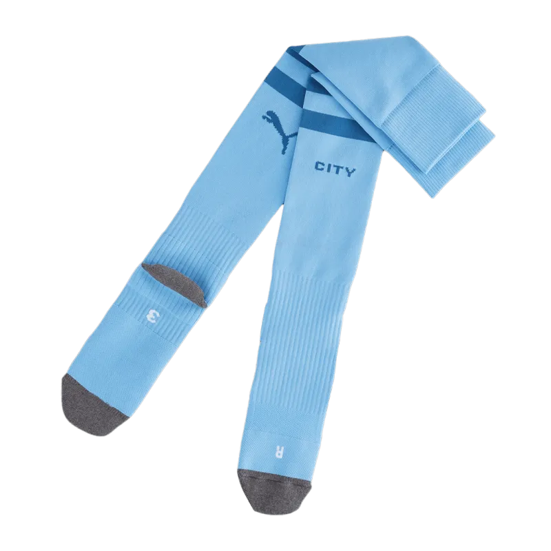 2023/24 Manchester City Home Whole Kit(Jersey+Shorts+Socks)