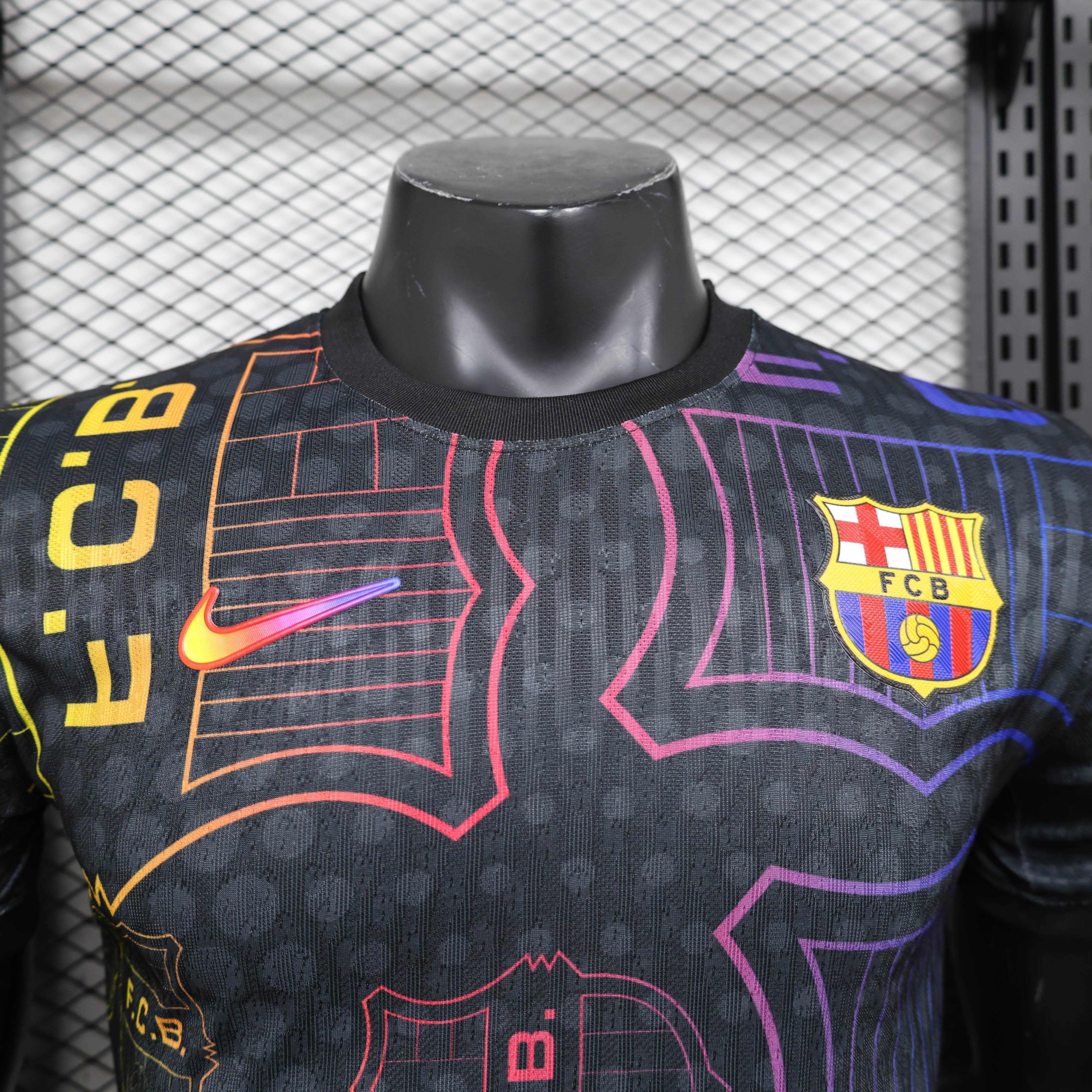 Barcelona black shirt jersey player version  25-26