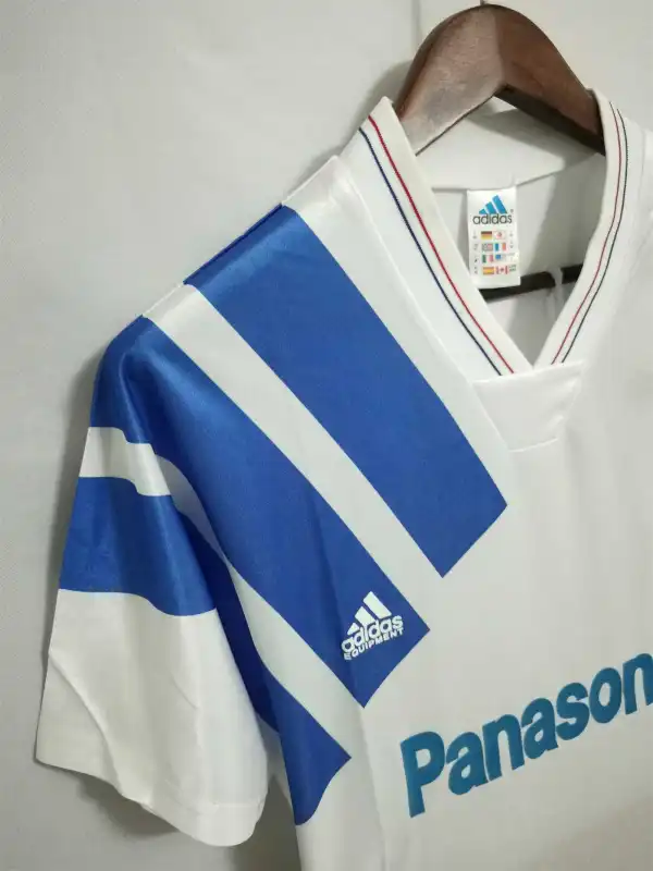 92-93 Marseille Retro Jersey Home